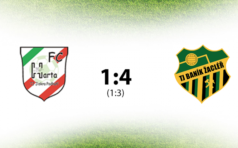 Jiskra Podhůří - Baník Žacléř 1:4