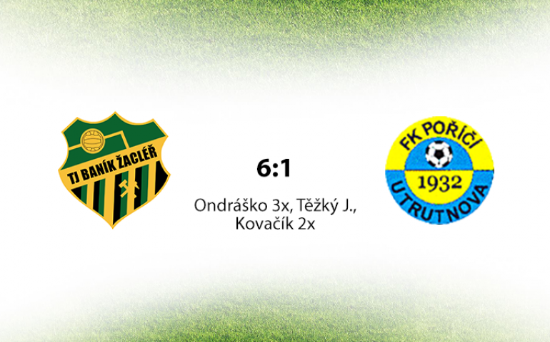 Baník Žacléř - Poříčí u Trutnova (4:1) 6:1 