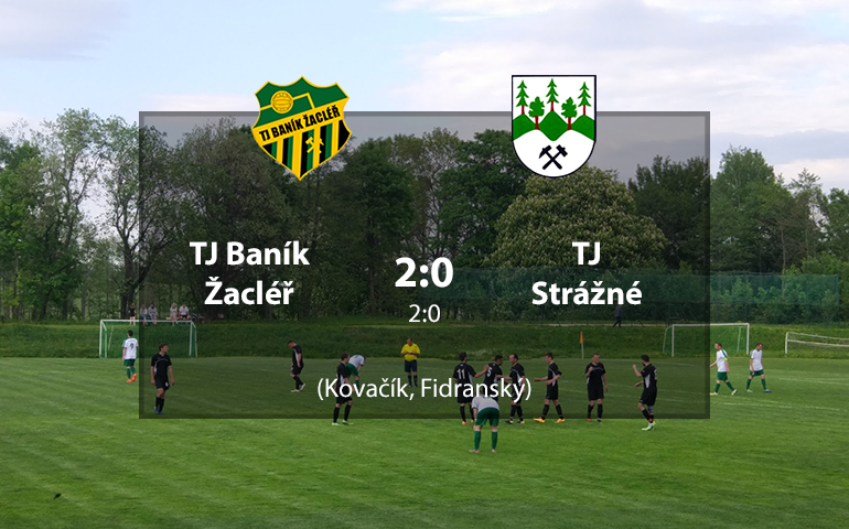 TJ Baník Žacléř - FK Strážné 2 : 0 (2 :0) 